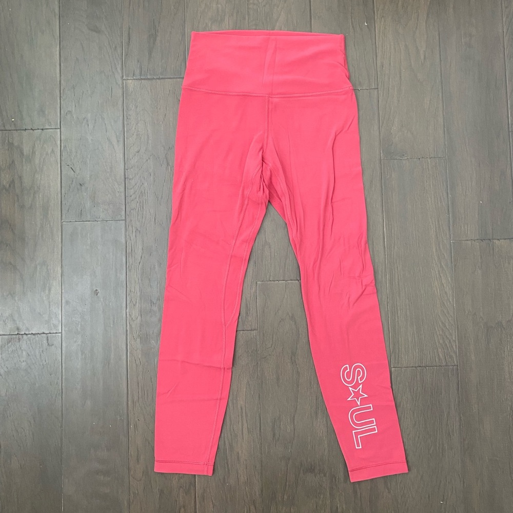 Lululemon x SoulCycle Guava High-Waisted Align 25” Leggings